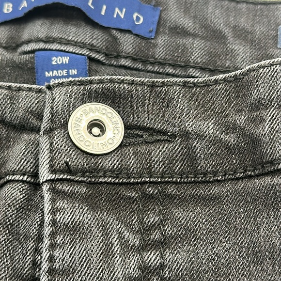 Bandolino mandie black jeans stretchy denim women’s jeans plus size 20W (A98) - Picture 4 of 11